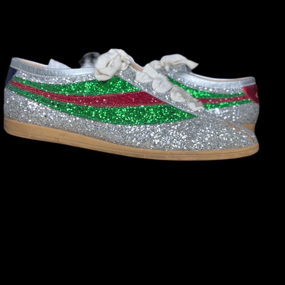 Gucci sequined shoes